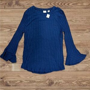 NWT Westbound Blue Long Sleeve Top